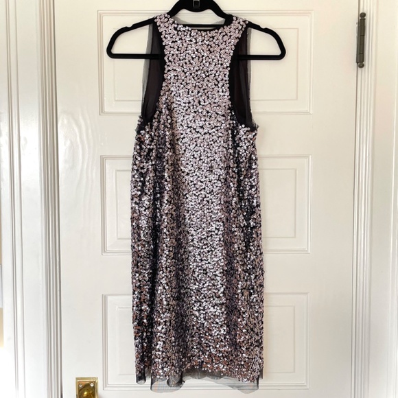 Aqua Sequin Dress - Picture 3 of 3